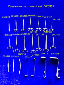 Kaiserschnitt-Instrumentenset 